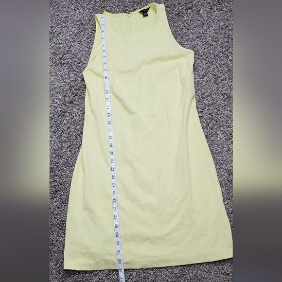 Ann Taylor Pastel Yellow Shift Dress - Picture 4 of 5
